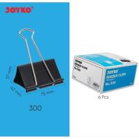 ราคา Binder Clip No.300 Joyko/Paper Clip/clamp/Joyko Binder Clip (1 กล่อง/6 ชิ้น) (49605914522)
