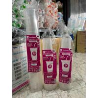 ราคา แก้วพลาสติกPP 12oz, 16oz, 22oz + คู่ฝา‼️แพ็ค50ใบ‼️ ปาก95 ตรา Vandapac (26306701593)
