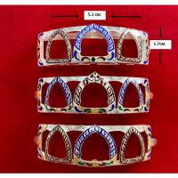 ราคา A 1.23 กรอบเลสหลวงพ่อรวย รุ่น บูชาครู สามซุ้ม ขนาด 4 บาท เงินแท้ 95% ลงยาร้อน (24264404064)