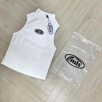 ราคา emis‼️พร้อมส่ง‼️ใหม่!!เสื้อแขนกุดผ้าร่องคอเต่าแบรนด์emisสีขาวผ้านิ่มมากเกาหลีเกาใจสุด (29288577678)