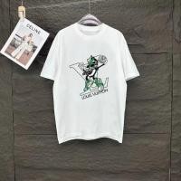 ราคา LOUIS VUITTON เสื้อยืดแขนสั้น สไตล์หรูหรา เหมาะสำหรับทั้งชายและหญิง (43228478845)