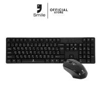 ราคา SMILE ZE9100 COMBO SET KEYBORD&MOUSE Wired Mulitmedia Gaming Keyboard 104คีย์ (41872558164)