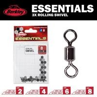 ราคา ลูกหมุน BERKLEY ESSENTIALS 3X ROLLING SWIVEL (24334235118)