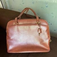 ราคา กระเป๋าใส่เอกสาร กระเป๋าวินเทจแบรนด์Salvatore Ferragamo ของแท้(มือสอง) (19985982709)