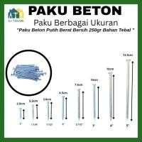 ราคา เหล็กหล่อเล็บคอนกรีตเล็บสีขาวขนาด 1 11/4 11/2 2 21/2 3 4 5 นิ้ว 1 กล่อง 1 แพ็คเล็บหล่อ - SJT (51950078269)