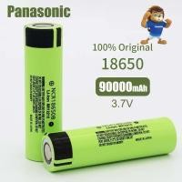 ราคา 18650 ถ่านชาร์จ Battery แบตเตอรี่ 3.7V 90000mAh หัวแบน ถ่านชาร์จ ถ่านไฟฉาย ถ่านชาร์จคุณภาพสูง Li-ion ไฟโซล่าเซลล์ (47105018840)