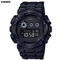 ราคา Casio G-Shock Limited Black Texture Series นาฬิกาผู้ชาย สายเรซิ่น รุ่น GD-120BT-1A (2064593346)