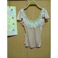 ราคา เสื้อคอลูกไม้สีเนื้อrenoma (18861428373)