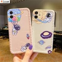 ราคา Cute Silicone Case for iPhone 12 Pro Max iPhone11 iPhone6 6s 7 8 Plus XR XS Space Astronaut Star Moon Pattern Camera Protection Soft TPU Phone Cover Rixuan (10921019390)