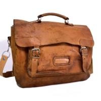 ราคา กระเป๋าเอกสาร กระเป๋าเอกสารหนังแท้ โน๊ตบุ๊ค กระเป๋ามือสอง briefcase messenger bag yonvintage (25192979359)