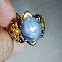 ราคา #ไซส์55 #แหวนไพลินสตาร์ดิบ #Natural Unheated Star Sapphire ##เงินแท้925 (24513758972)