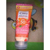 ราคา โทนอัพกันแดด Citra กลิ่นสตอเบอร์รี่ (42455414276)