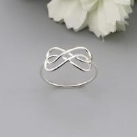 ราคา [พร้อมส่ง] Infinity ring in minimalist style แหวนเงินแท้ 925 อินฟินิตี้ สไตล์มินิมอลใส่แล้วไม่แพ้ เงินแท้925 Silver thai (19883901062)