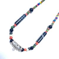 ราคา ช้างกระบี่ สร้อยคอ เส้นที่128 สร้อยคอหินลูกปัดโบราณ โชว์เม็ดหินลูกปัดทั้งเส้น ยาว24นิ้ว (5260924308)