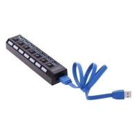ราคา Usb Hub 7 Port Hi-Speed On Off 3.0 Speed Transfer รุ่นเรียบหรู (53552514206)