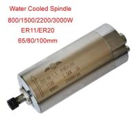ราคา CNC Milling Machine Spindle Motor 800W 1.5KW 2.2 KW 220v Water Cooling Spindle With 4 Bearings For (50354086090)
