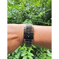 ราคา นาฬิกา Mario Valentino แท้มือสอง สายCeramic ทรง Tank พร้อมใช้สภาพดี USED (26085940844)