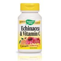 ราคา พร้อมส่ง วิตามินเสริมภูมิต้านทาน สำหรับผู้ใหญ่ Nature's way Echinacea & Vitamin C / 100 Capsules (1637459385)