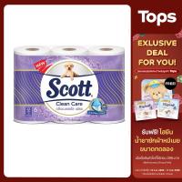 ราคา SCOTT สก๊อตต์คลีนแคร์กลิ่นเนเชอรัลเฟรชกระดาษชำระหนา 3ชั้น แพค 6ม้วน [8888336024264] (44424317131)