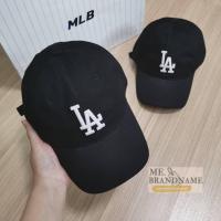 ราคา ของแท้ % MLB N-Cover Slider Cap หมวกสีดำ logo LA ⚫️⚫️ (16089913658)