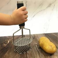 ราคา ที่บดมันฝรั่ง เครื่องบดมันมือปั๊ม ที่บดมีนฝรั่งแบบมือกด สแตนเลส ที่บดมัน Potato mash crusher (5356373795)