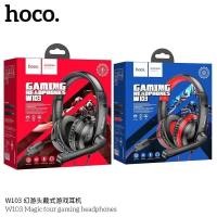 ราคา (W103) Hoco หูฟังเกมมิ่ง Gaming Headphones หูฟังครอบหูมีไมค์ คุยโทรศัพท์ได้ ใช้งานง่ายและสะดวกสบาย (20865162071)
