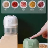 ราคา เครื่องบดกระเทียมพริกขนาดเล็กแบบใช้มือถือขนาด 250 มล. พร้อมพอร์ตชาร์จ ยูเอสบี สําหรับใช้งานง่าย (45056143622)
