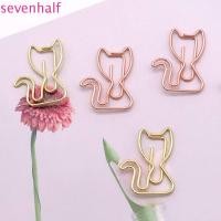 ราคา เจ็ด 10ชิ้นคลิปหนีบกระดาษ, คลิปหนีบกระดาษโลหะรูปแมว, อุปกรณ์เข้าเล่มโรงเรียนการ์ตูนน่ารักสร้างสรรค์ผู้ถือที่คั่นกระดา (25389397039)