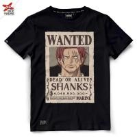 ราคา Dextreme เสื้อวันพีซ (DOP-1382) Wanted ลาย แชงคูส Shanks สีดำ และ สีกรม (15017936622)