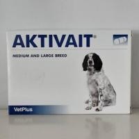 ราคา AKTIVAIT อาหารเสริมบำรุงสมองและระบบประสาท สำหรับสุนัขขนาดกลาง-ใหญ่ 60 แคปซูล (2669931549)