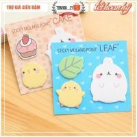 ราคา กระดาษโน้ต Molang Rabbit ชุด 3 ชิ้น (25884824658)