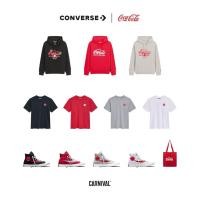 ราคา (พร้อมส่ง) ของแท้ 100% CONVERSE x COCA-COLA CHUCK TAYLOR ALL STAR Collection HOODIE / TEE (53050829337)