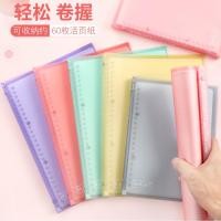 ราคา ญี่ปุ่น maruman maruman Binder Soft Simple Shell ที่ถอดออกได้โน้ตบุ๊ค A5B5 Binder พลาสติกหัวเข็มขัดคู่มือเครื่องเขียนนักเรียน (42270945555)