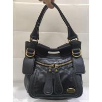 ราคา กระเป๋าแบรนด์แท้ มือสอง Chloé กระเป๋าหนังแท้ วินเทจหรูหรา (43318587685)