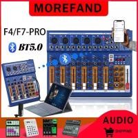 ราคา มิกเซอร์ 4/7 ช่อง, มิกเซอร์เสียง DSP99, เอฟเฟกต์เสียงก้อง, บลูทูธ, USB, ไฟเลี้ยง Phantom 48V, มิกเซอร์เสียงคาราโอเกะ (27331537259)