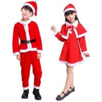 ราคา (พร้อมส่ง) ชุดคริสมาสต์ ชุดซานตี้ เด็กเล็ก-เด็กโต (3263302599)