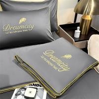 ราคา ชุดเครื่องนอนผ้าไหมไทยดรีมซิตี้คุณภาพสูงของแท้ชุดเครื่องนอนมาตรฐานหรูหรา 4 ชิ้นสบายสําหรับการนอนหลับยามค่ําคืนที่ดี (41913503387)