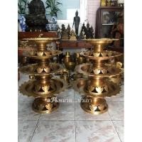 ราคา โตกทรงโบราณเนื้อทองเหลือง (14502102995)