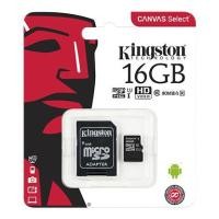 ราคา Kingston Micro SD Card Class10 16GB ของแท้ 100% SDCS/16GB (2496231608)