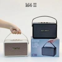 ราคา [ ส่งฟรี ] ปรับเบสได้ ลำโพงบลูทูธไร้สาย Speaker รุ่นM4 เสียงดีมาก เบสแน่น เสียงนุ่ม ดีไซส์สวย ปรับเสียงเบส/แหลมได้ (47205862590)
