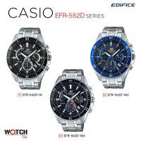 ราคา นาฬิกา Casio Edifice Chronograph นาฬิกาข้อมือผู้ชาย สายแสตนเลส รุ่น EFR-552D (1953733733)