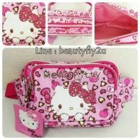 ราคา กระเป๋าคาดเอว kitty ส่งฟรี (6611719)
