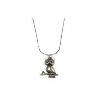 ราคา TANITTgems สร้อยคอทองคำขาวประดับจี้นกฮูก - White/Gold (216726910)