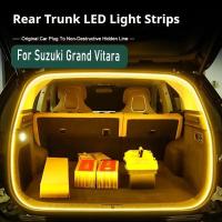 ราคา Fit สําหรับ Suzuki Vitara อุปกรณ์ตกแต่งภายในรถยนต์ด้านหลัง LED Light Bar แถบ Trunk ตกแต่งภายในโคมไฟ Strip (56852423886)