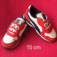 ราคา รองเท้าเด็กแท้มือ 2 ยี่ห้อ Puma หนัง sport สีขาวคาดแดง-กลม ซอร์ฟในกลม พื้นเต็มใหม่กิ๊กๆเลยจ้า (8704348810)