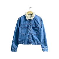 ราคา Bershka Sherpa Denim Jacket / แจ็คเก็ตยีนส์ผู้หญิง / Size S (40504787443)