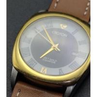 ราคา นาฬิกา แบรนด์ CROTON 18k gold crown and bezel ขนาด 35มม. (44755965198)