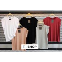 ราคา เสื้อยืดคอกลมแขนพับ ผ้าเรย่อน ใส่สบายมาก ผ้านิ่มเด้ง (4432113159)