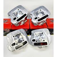 ราคา เสื้อสูบพร้อมลูกแต่ W100S 50/ 53/54/56มิล เสื้อสูบเวฟ100ครบชุดลูกสูบ 50-53-54-56มิลพร้อมประกอบสามารถทดแทนของเดิมได้ w100 (14195328102)