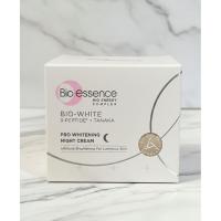 ราคา Bio Essence Bio-white 9-Peptide+Tanaka Night Cream 50g. (47054881144)